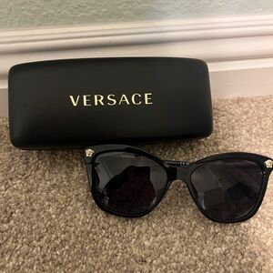 Versace Elegant Black Sunglasses